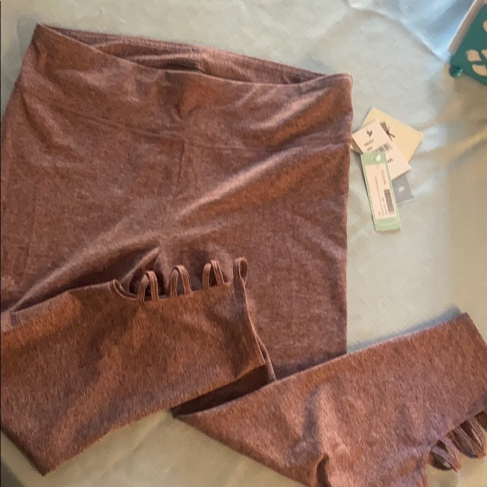 Maroon Exercise 3/4 Pants